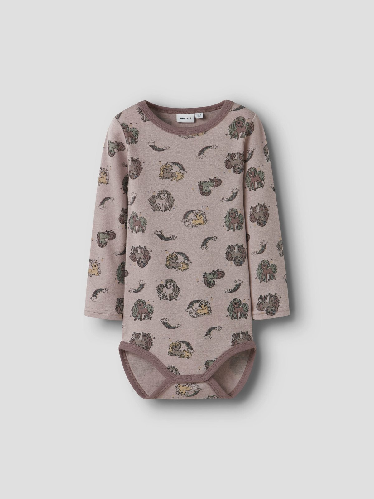 Name It Willit Wool Long Sleeve Body Shadow Gay