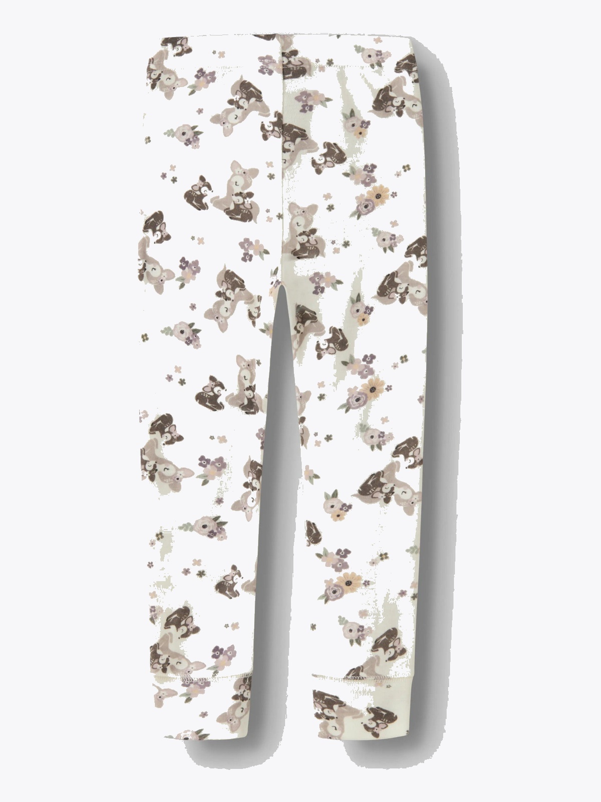 Name It Willit Wool Legging snow white bambi + flower