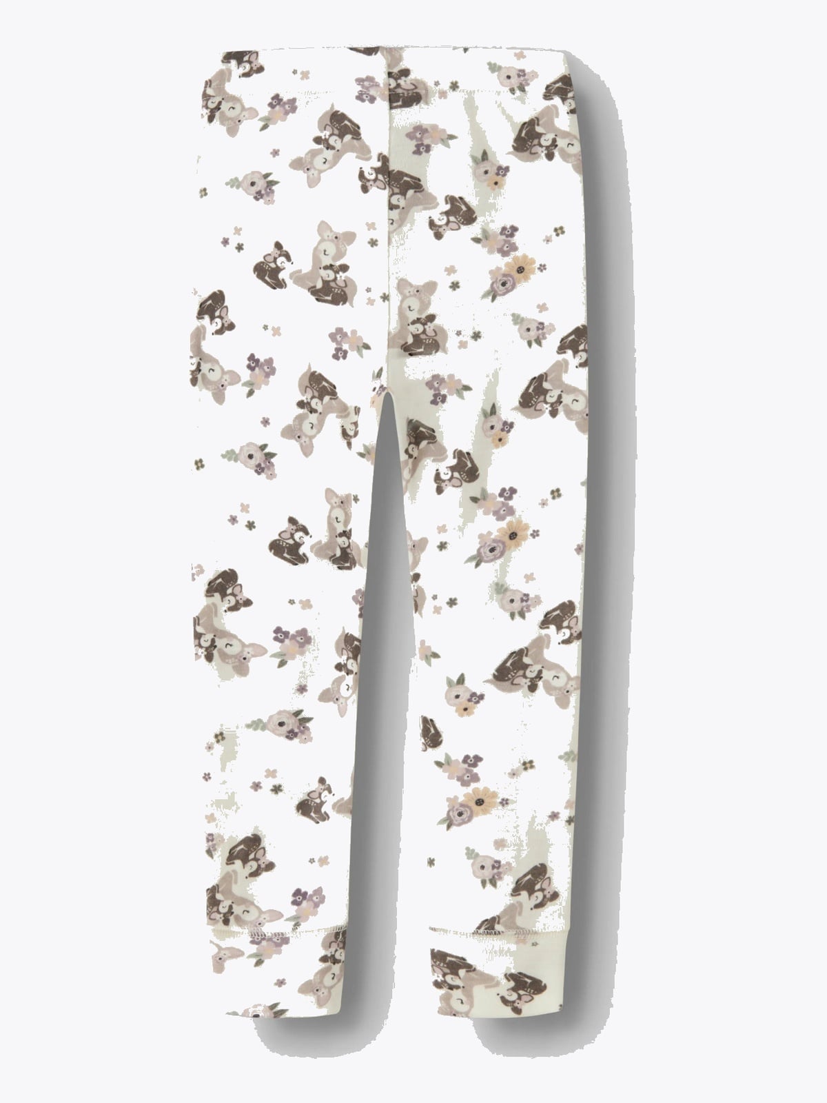 Name It Willit Wool Legging snow white bambi + flower