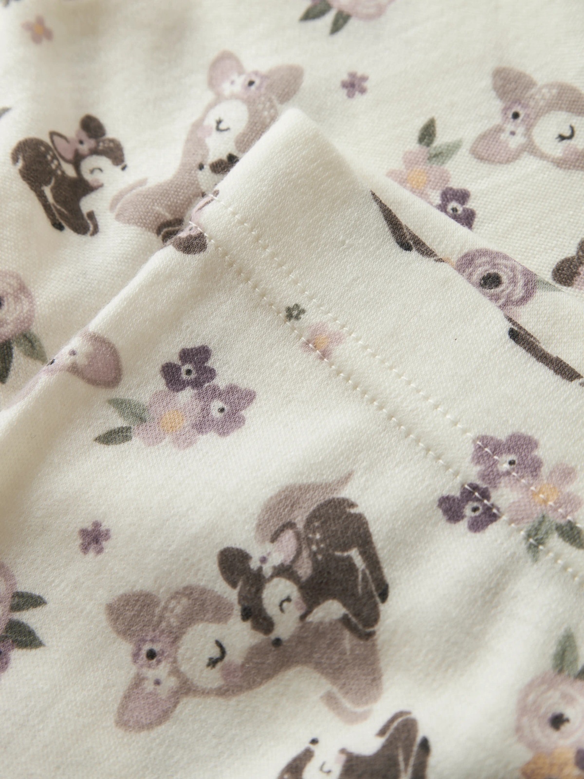 Name It Willit Wool Legging snow white bambi + flower