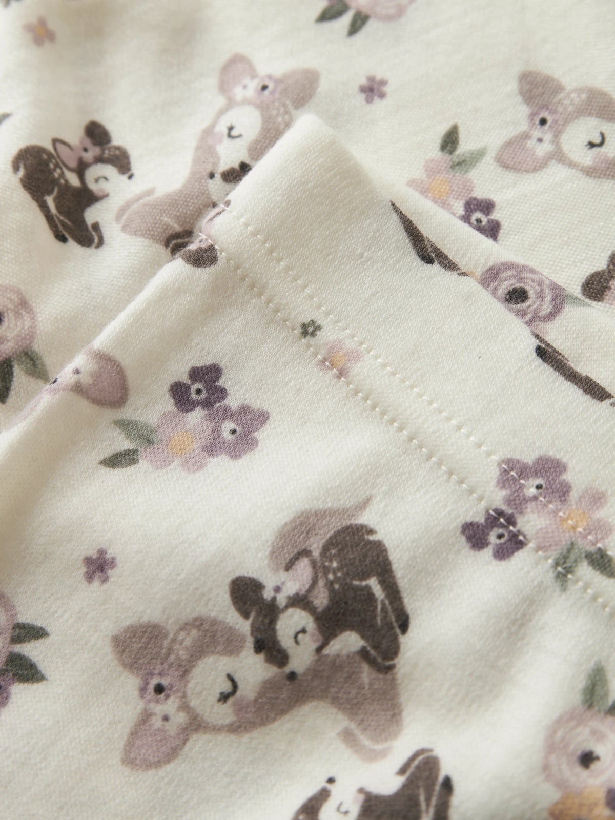 Name It Willit Wool Legging snow white bambi + flower