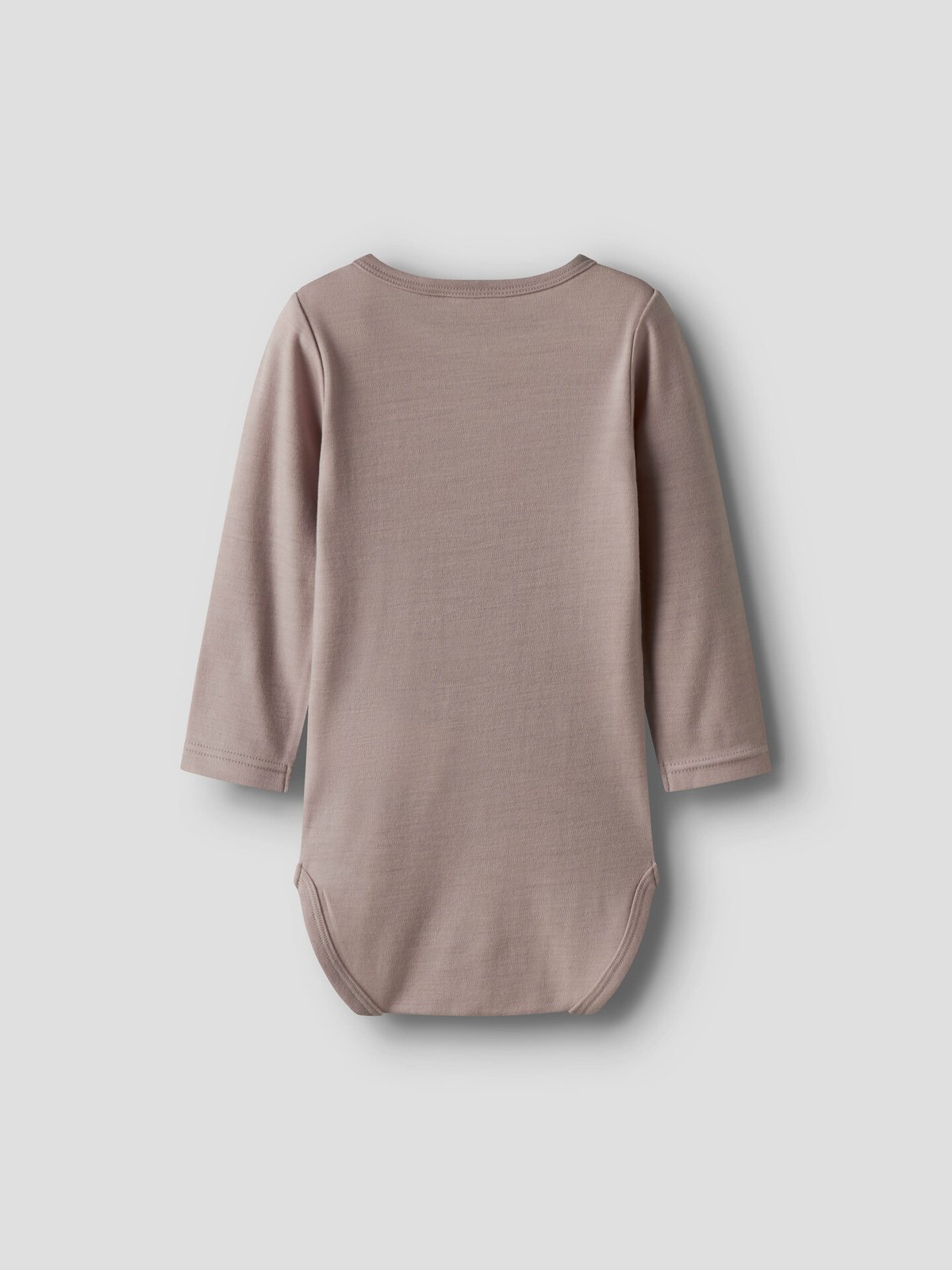 Name It Willitus Wool Long Sleeve Body Shadow Gray