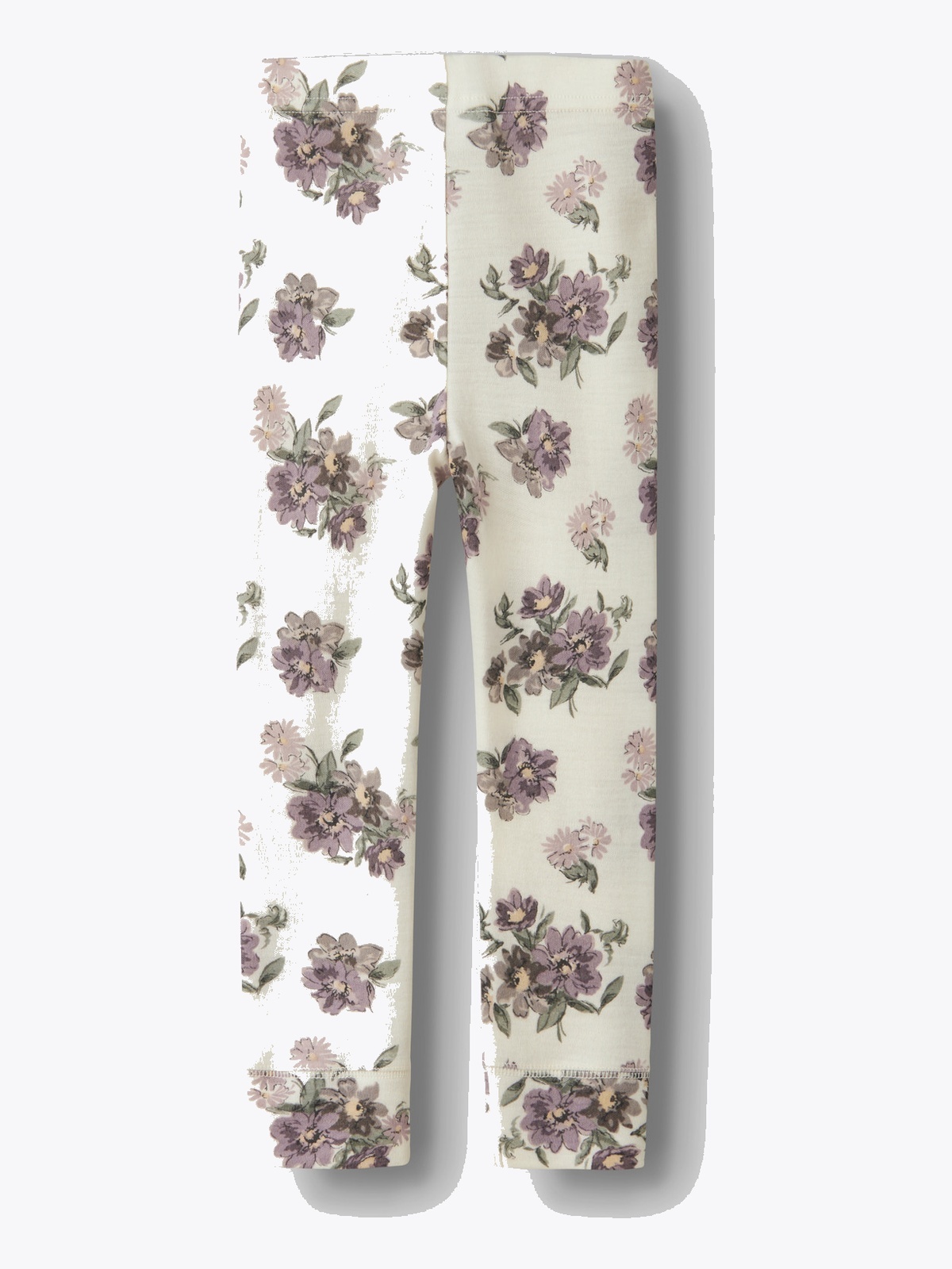 Name It Willitus Wool Legging snow white flower bouquet