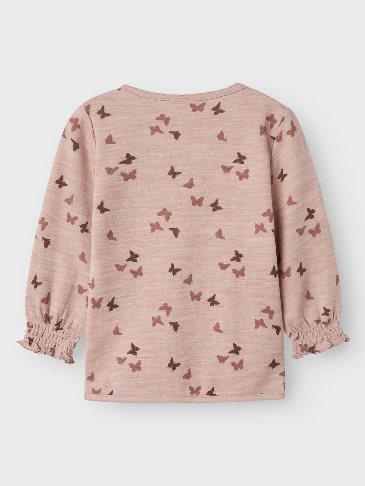 Name It Wuppo Wo/Co Long Sleeve Top Shadow Gray