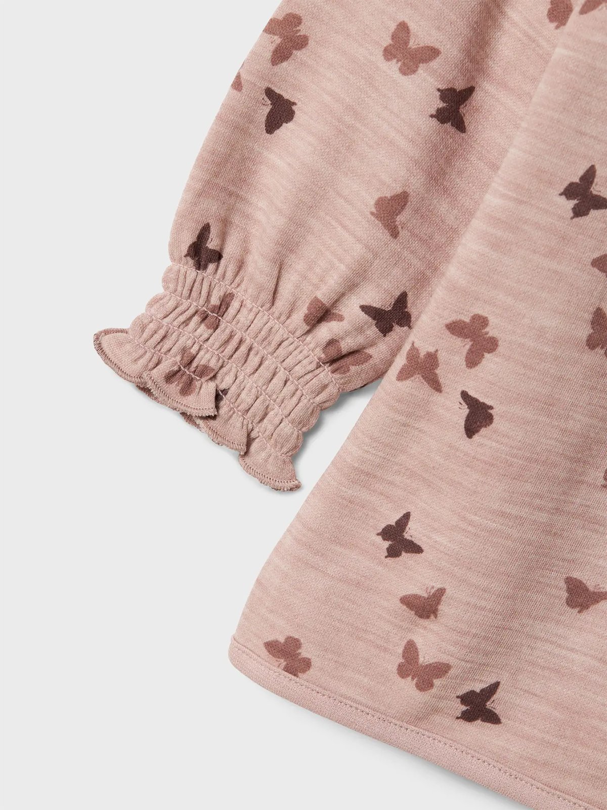 Name It Wuppo Wo/Co Long Sleeve Top Shadow Gray