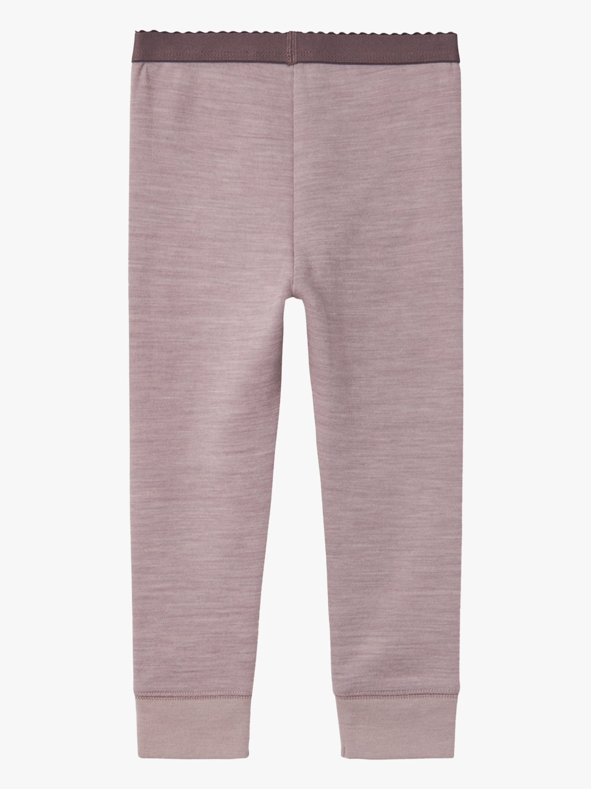 Name It Wuppo Wool Blend Legging Purple Dove