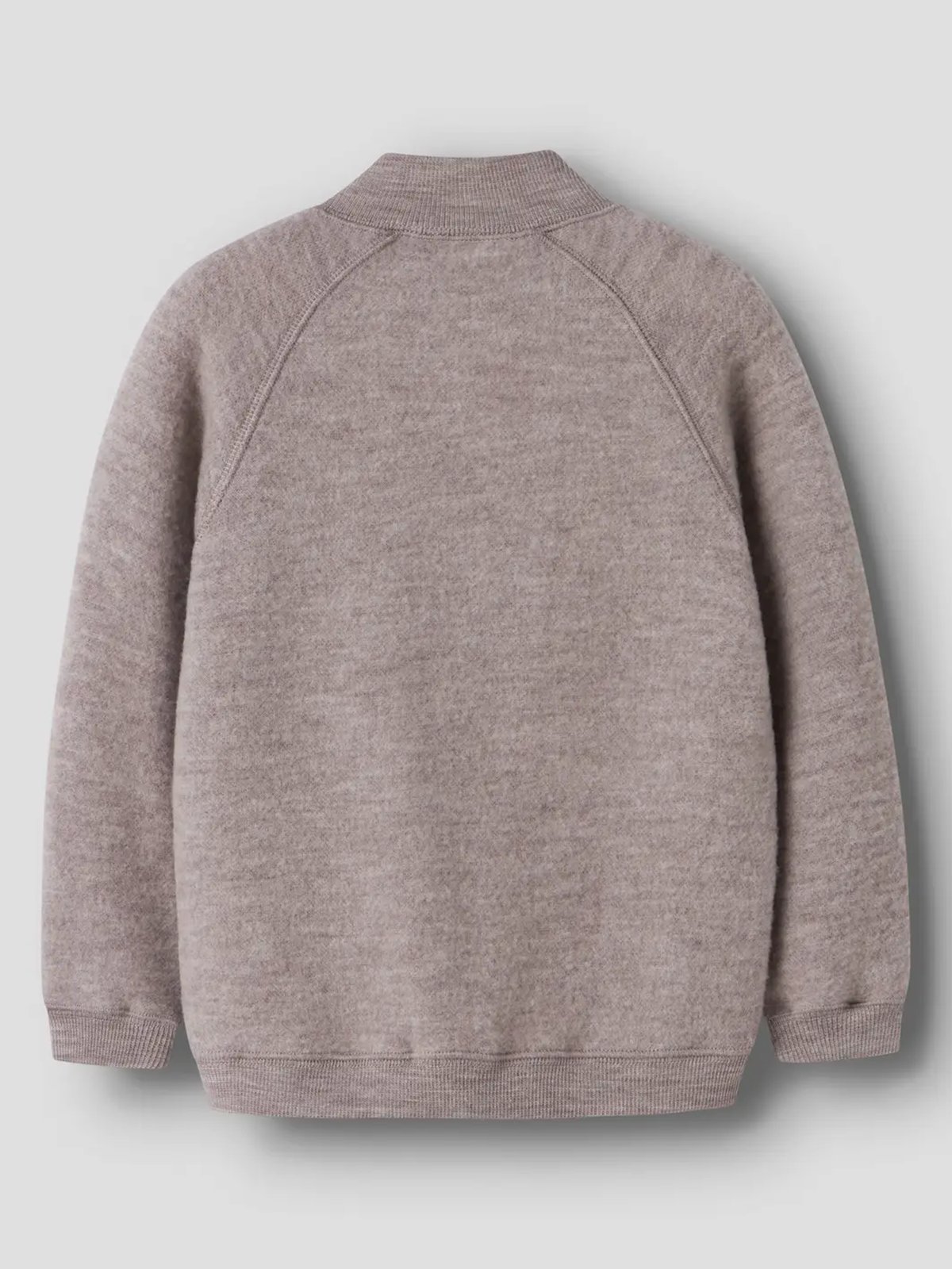 Name It Wmino Wool Brushed Long Sleeve Cardigan Satellite