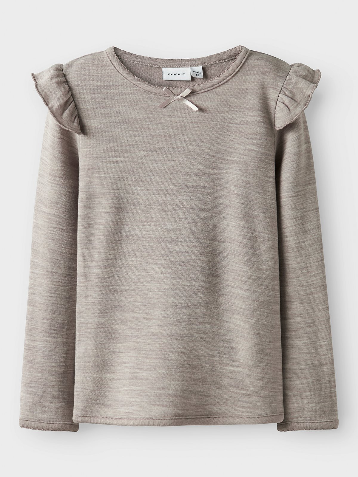 Name It Wyla Wo/Vi Long Sleeve Top Satellite