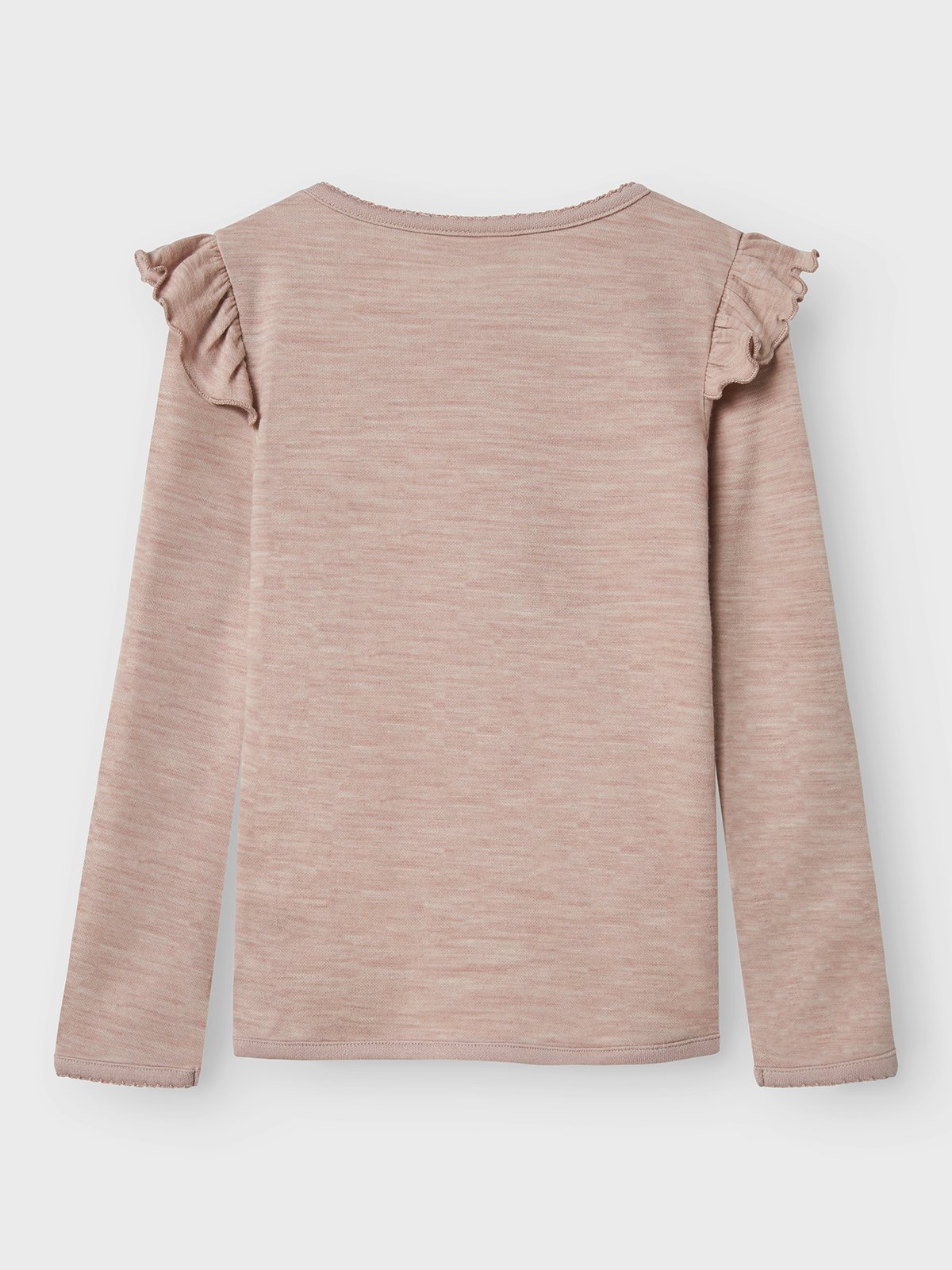 Name It Wyla Wo/Vi Long Sleeve Top Shadow Gray