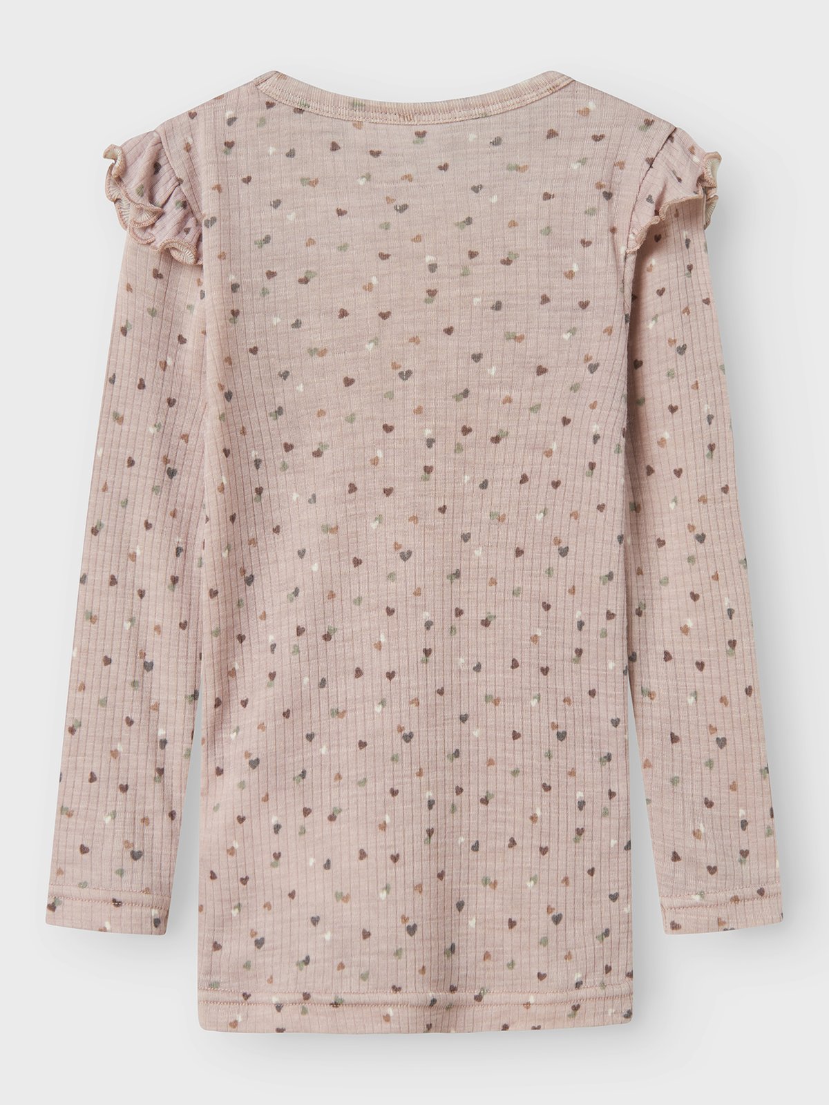 Name It Womi Wo/Mo Long Sleeve Top Shadow Gray