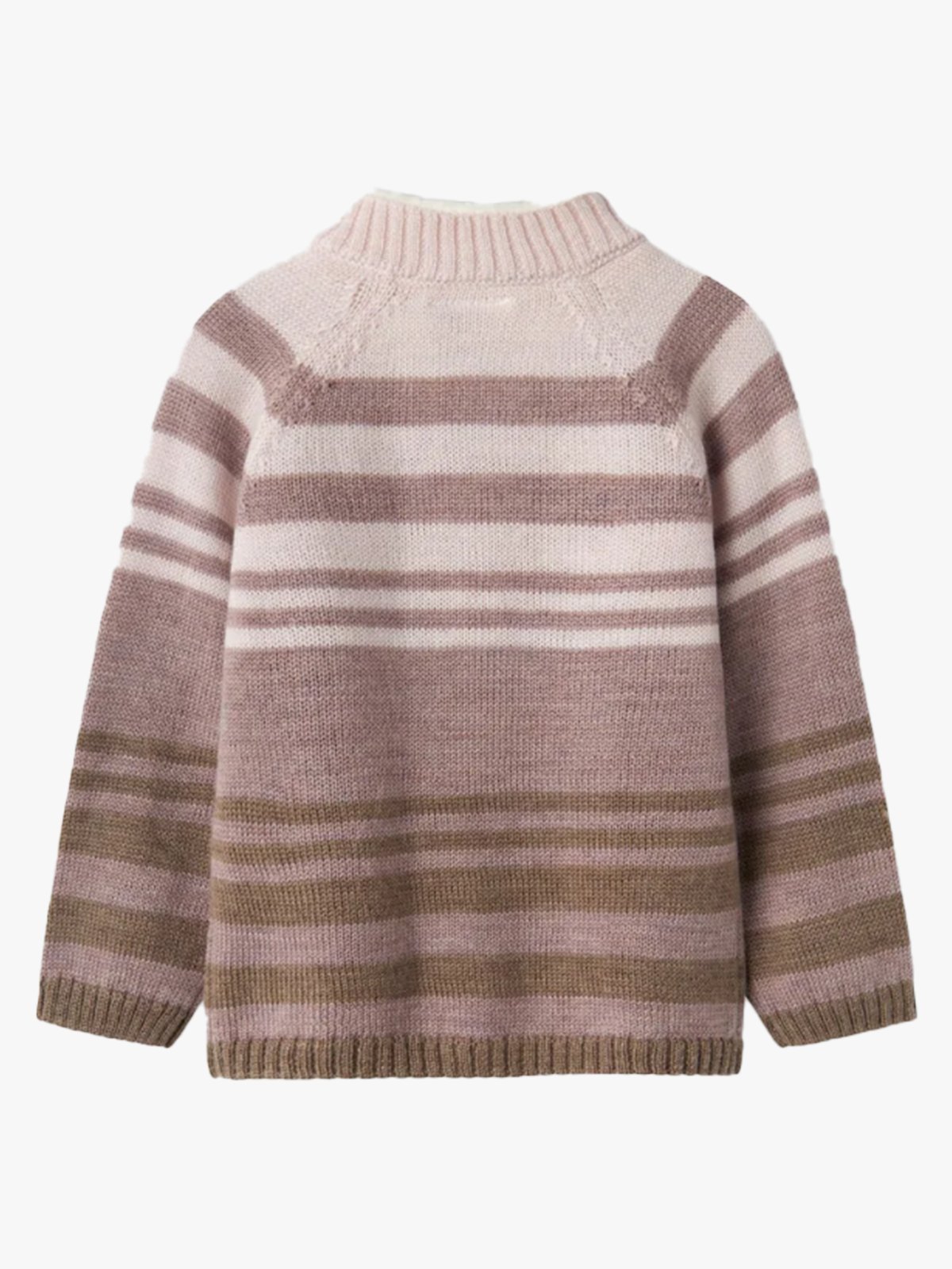 Name It Wriss Wool Long Sleeve Knit Card Purple Dove