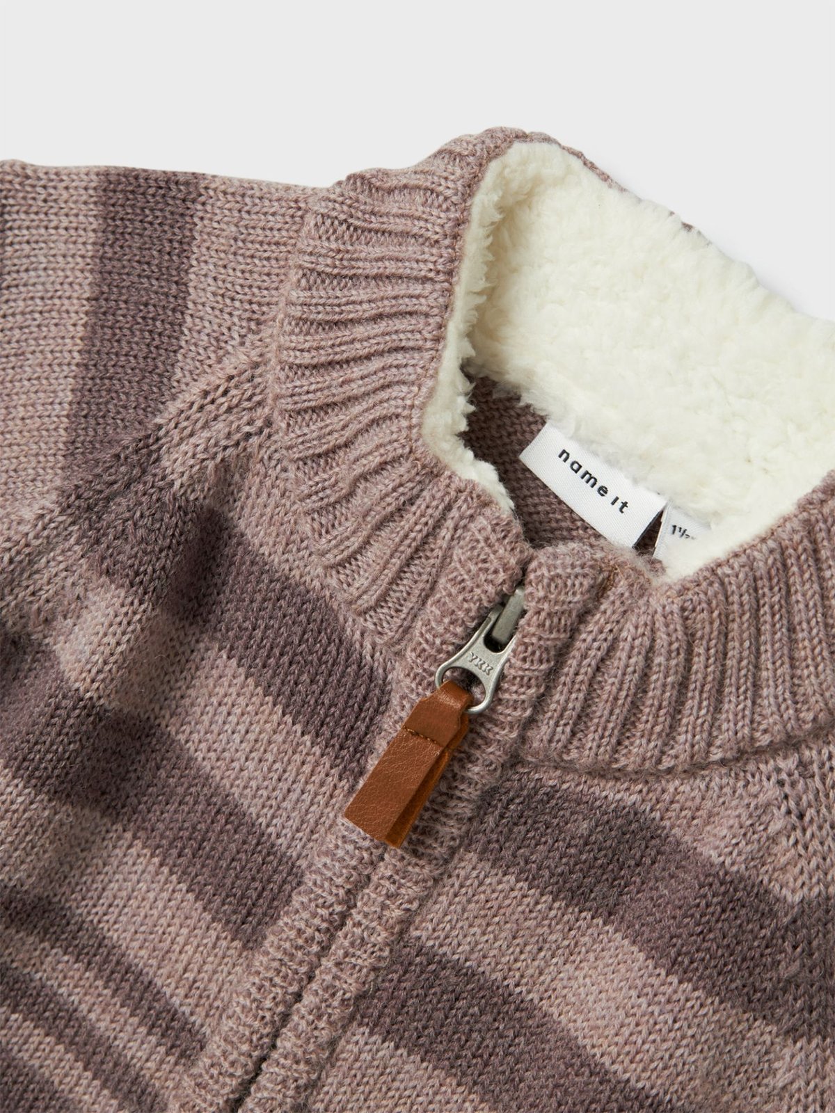 Name It Wriss Wool Long Sleeve Knit Card Sparrow