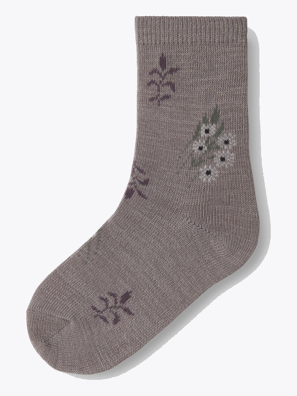 Name It Wak Wool Blend 4 Pack Sock Toadstool 4P SATE JAQ+TPAD+VIOLET+SNOW JAQ
