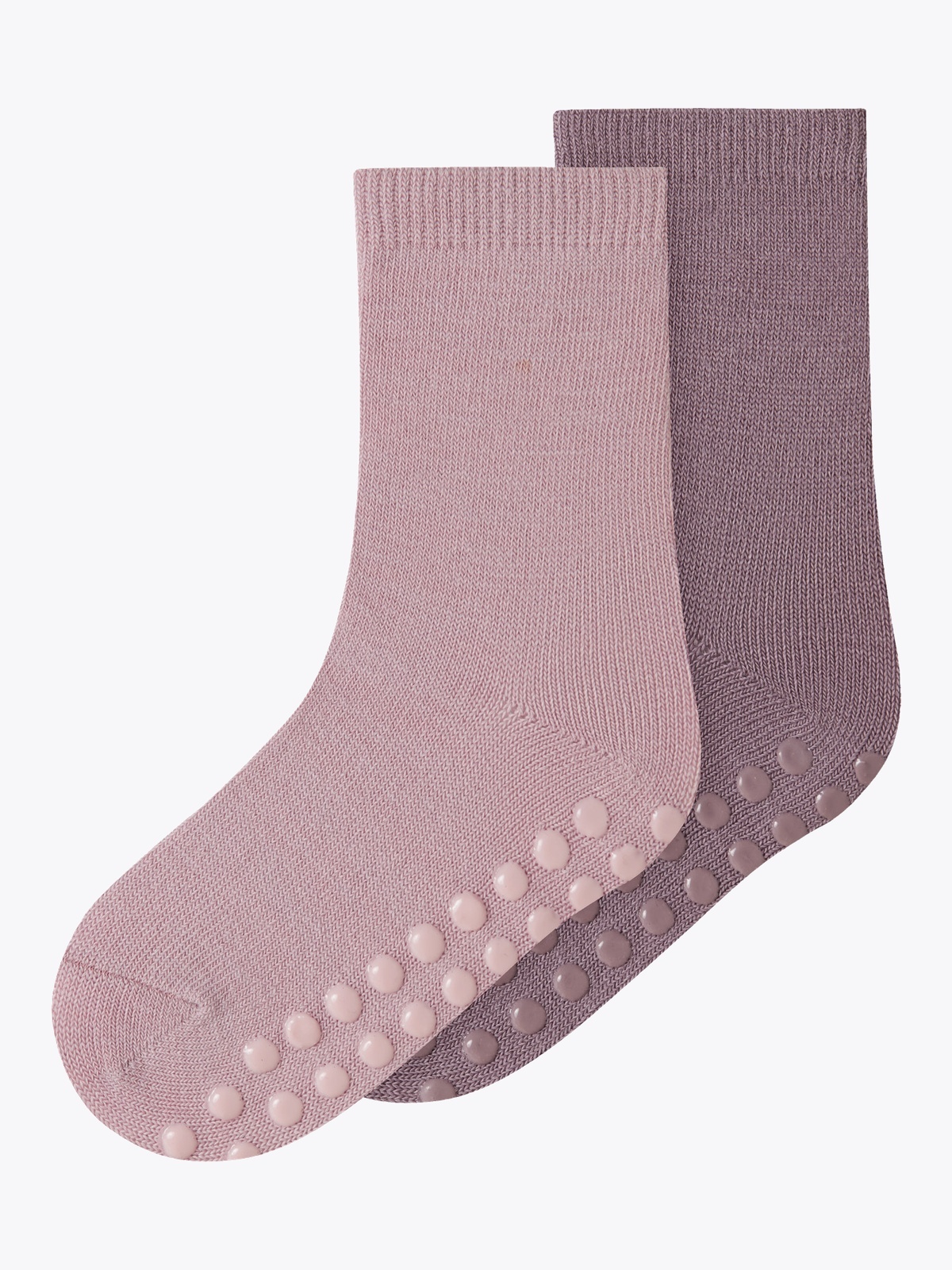 Name It Wak Wool Blend 2 Pack Sock With Non Skid violet ice 2p violet ice + toadstyle