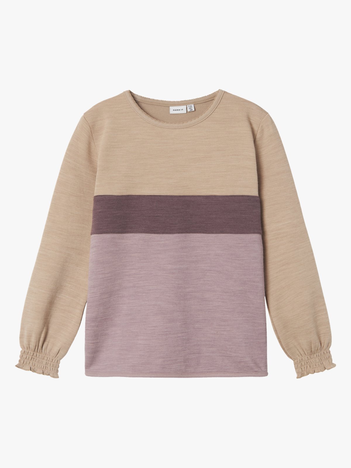 Name It Wuppo Long Sleeve Top Purple Dove