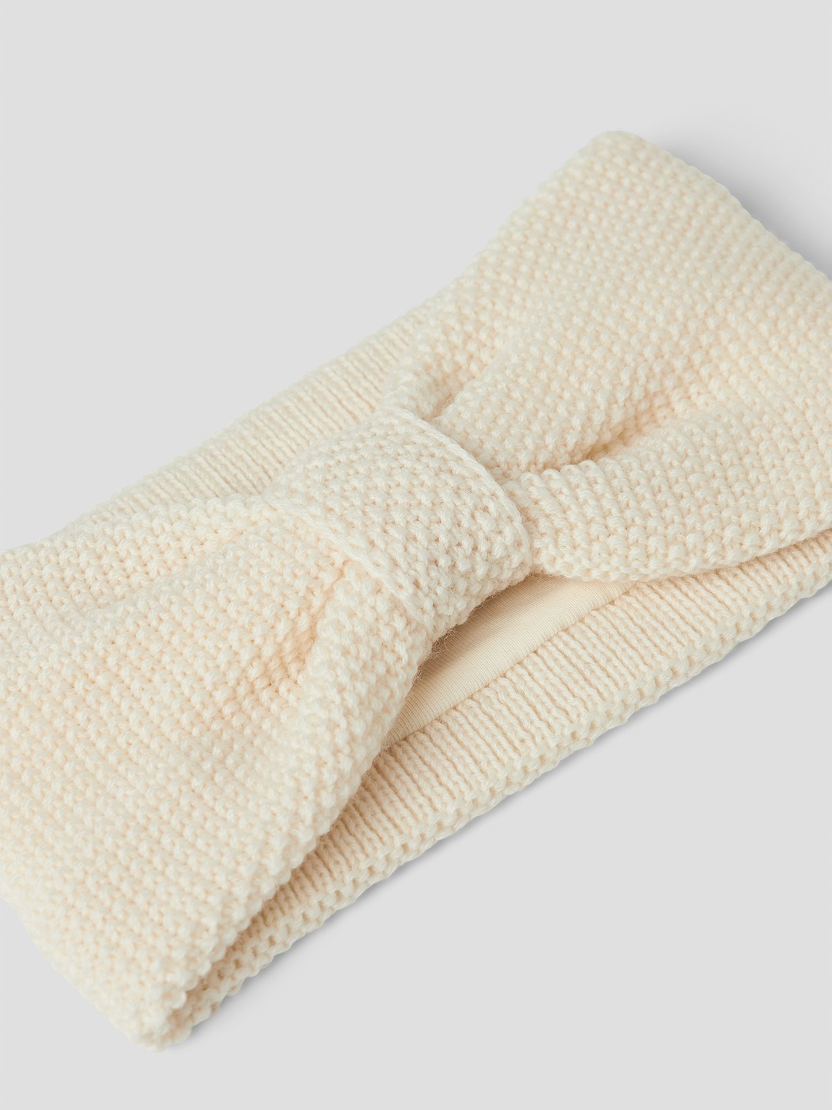 Name It Wrilla Wool Knit Headband Snow White