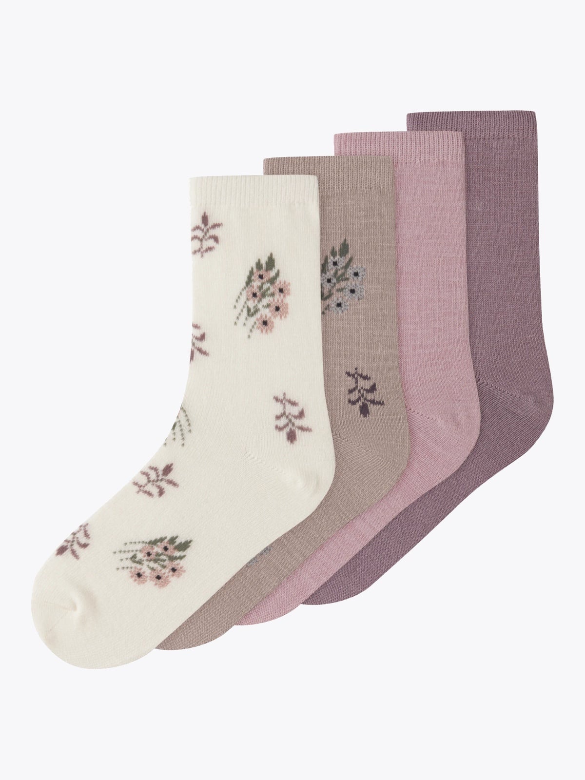 Name It Wak Wool Blend 4 Pack Sock Satellite 4P SATE JAQ+TOADS+VIOLET+SNOW JAQ