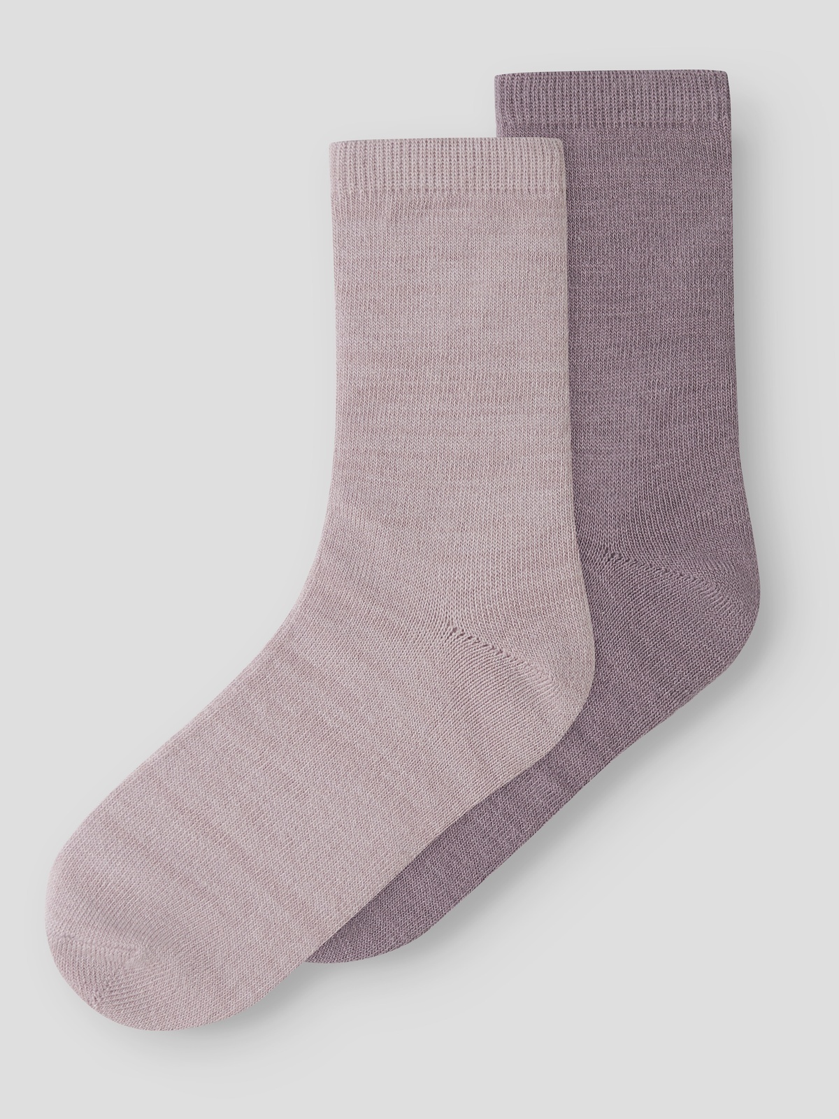 Name It Wak Wo/Bl 2P Sock Violet Ice 2P VIOLET+TOADSTOOL