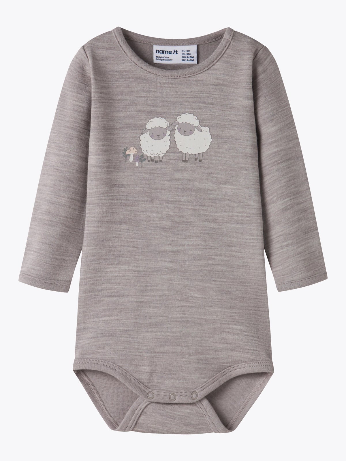 Name It Wup Wo/Co Long Sleeve Body satellite