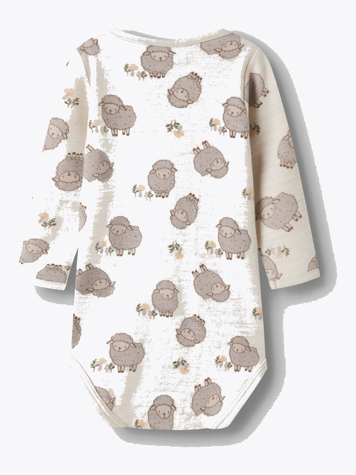 Name It Wup Wo/Co Long Sleeve  Body peyote melange sheep