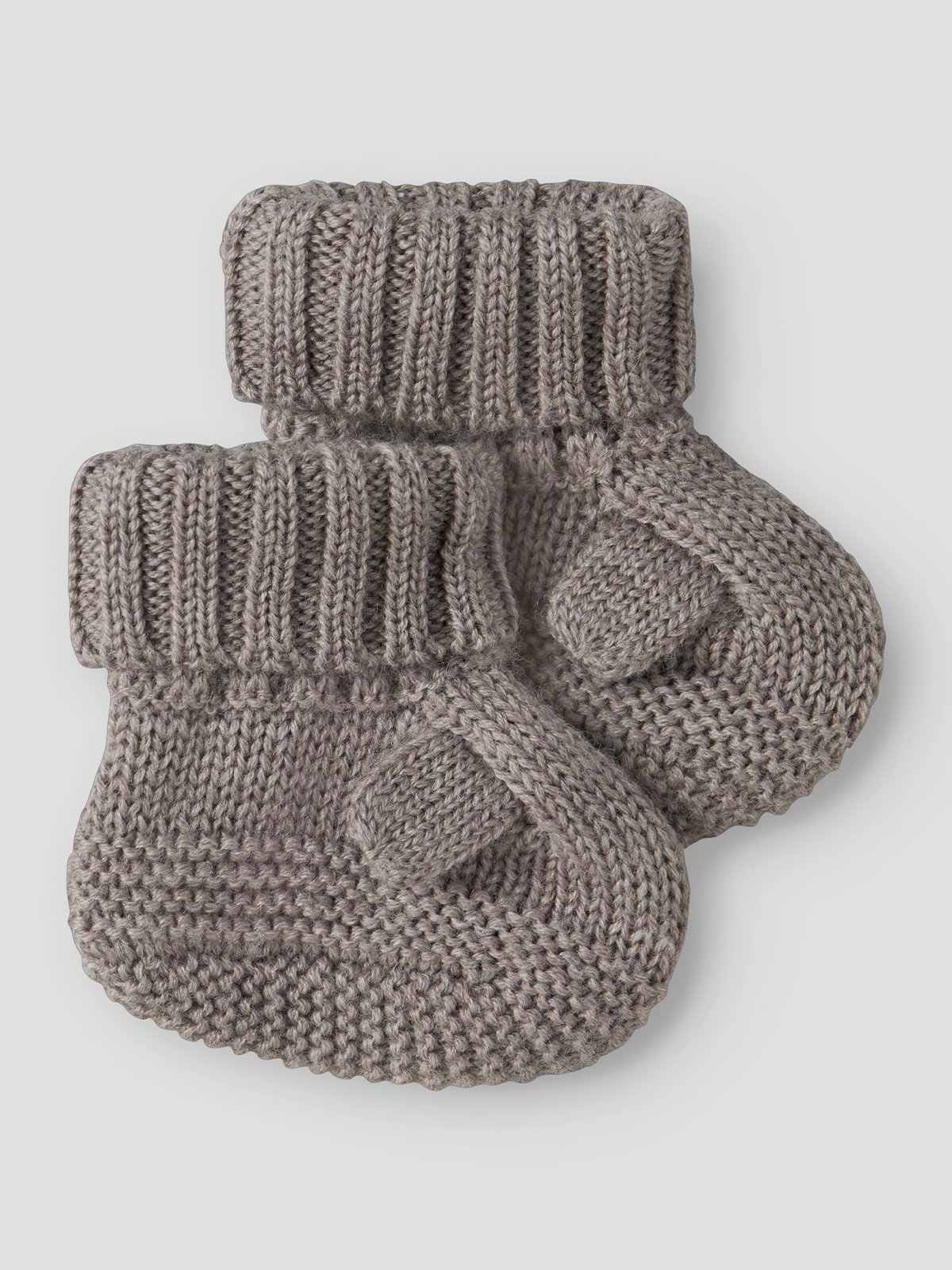 Name It Wruni Wool Knit Slippers Satellite