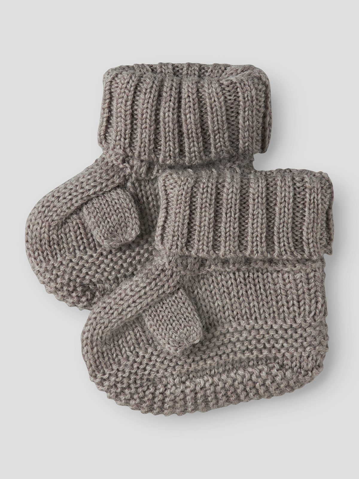 Name It Wruni Wool Knit Slippers Satellite