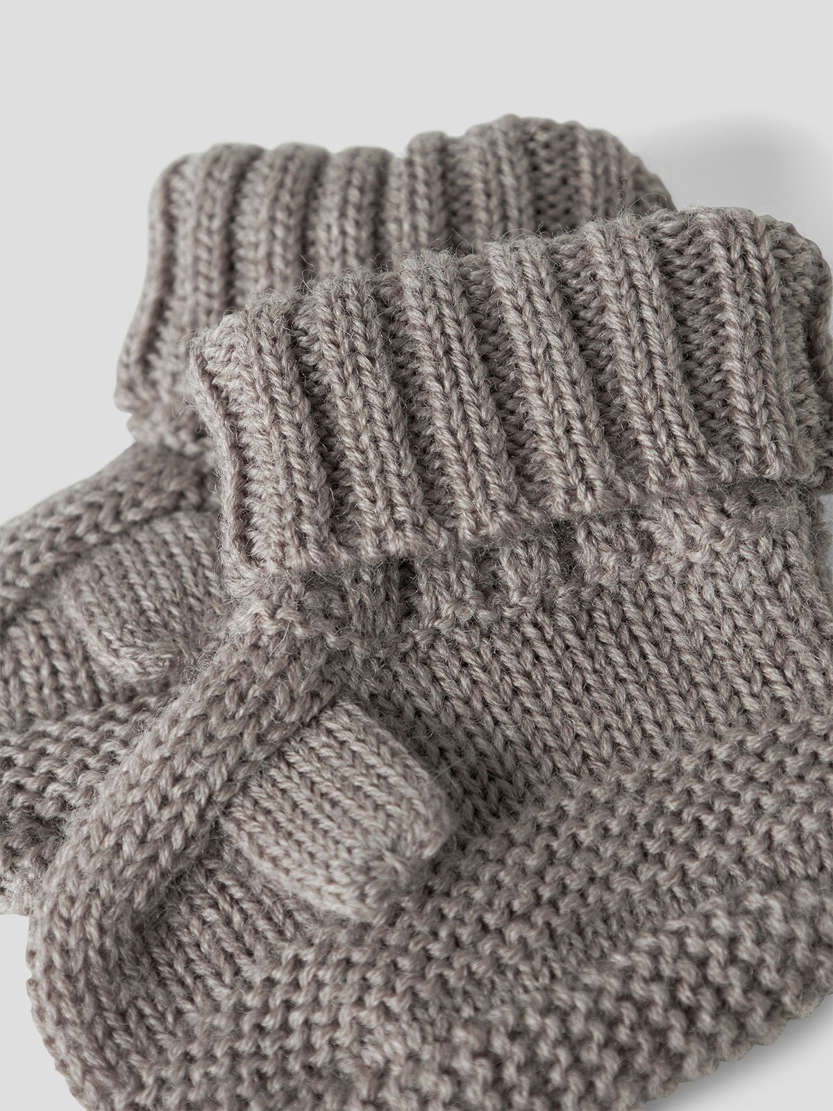 Name It Wruni Wool Knit Slippers Satellite