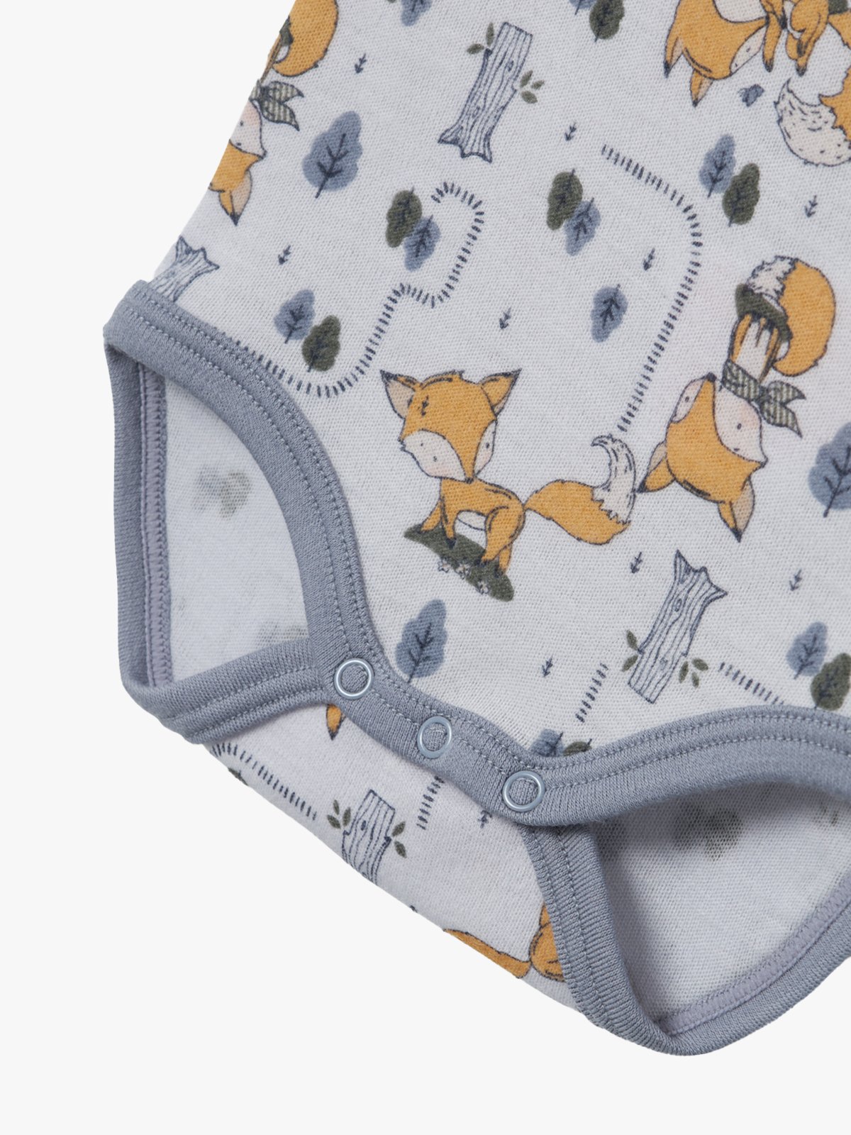 Name It Willit Wool Long Sleeve Body Gray Dawn AOP