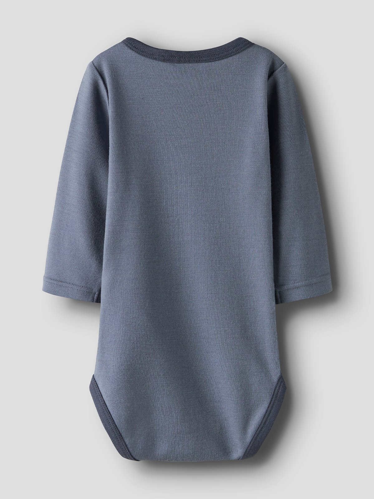 Name It Willit Wool Long Sleeve Wrap Body Folkstone Gray