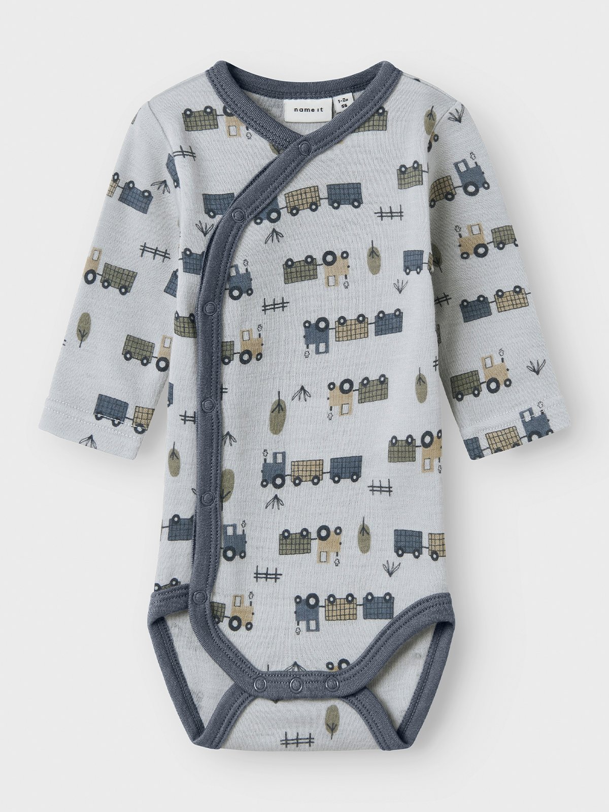 Name It Willit Wool Long Sleeve Wrap Body Micro Chip