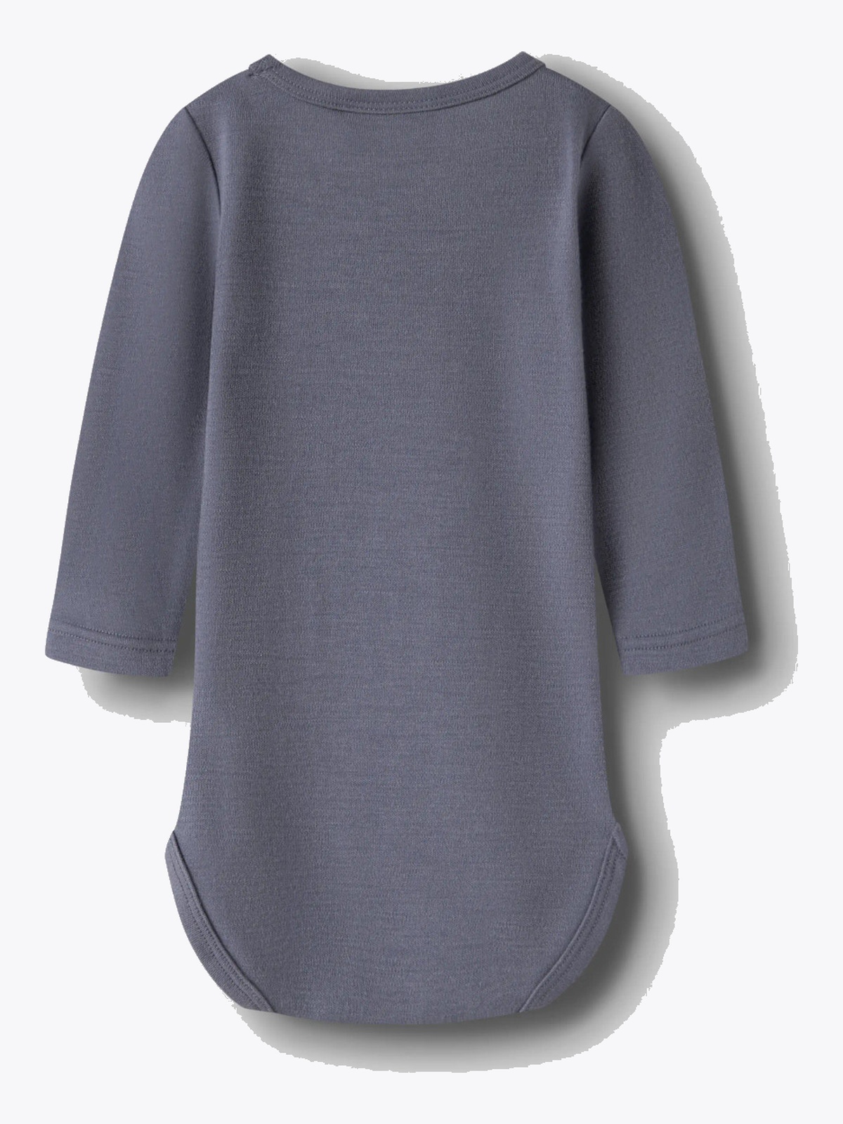 Name It Willitus Wool Long Sleeve Body folkstone gray airplanes