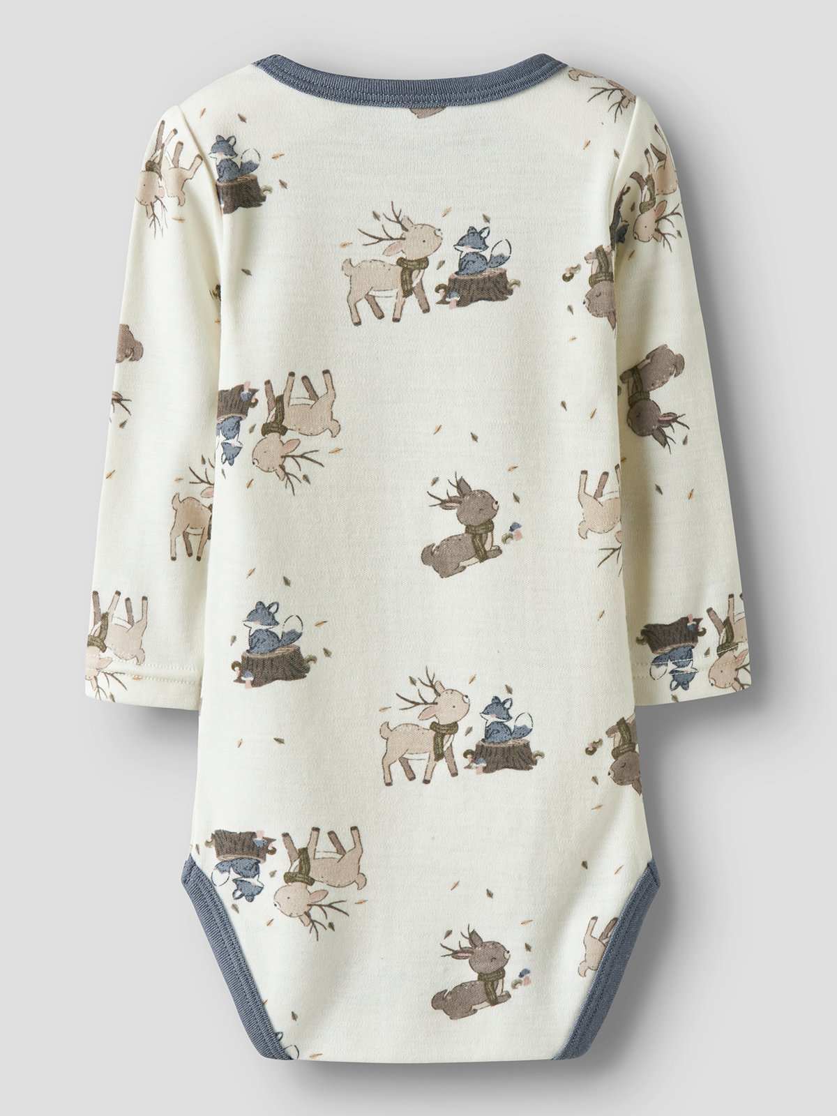 Name It Willitus Wool Long Sleeve Body Snow White