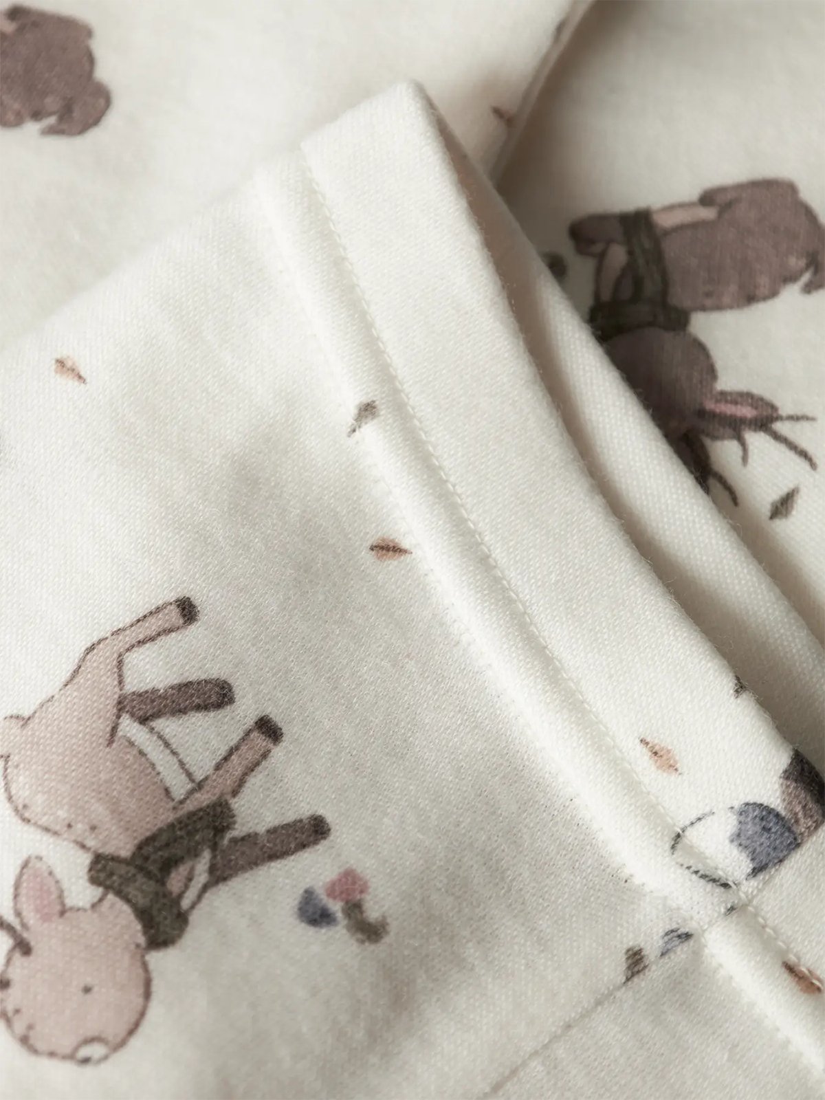 Name It Willitus Wool Longjohn Snow White Deer