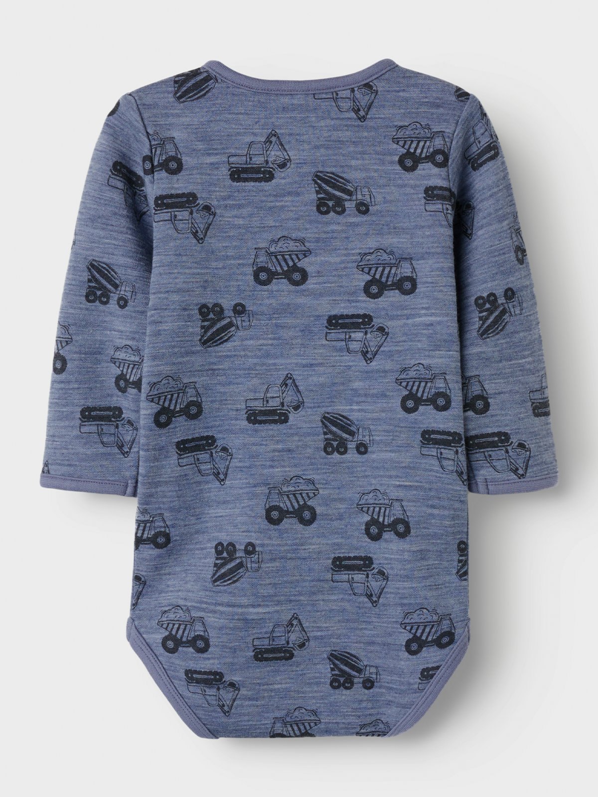 Name It Wuppo Wo/Co Long Sleeve Body Folkstone Gray