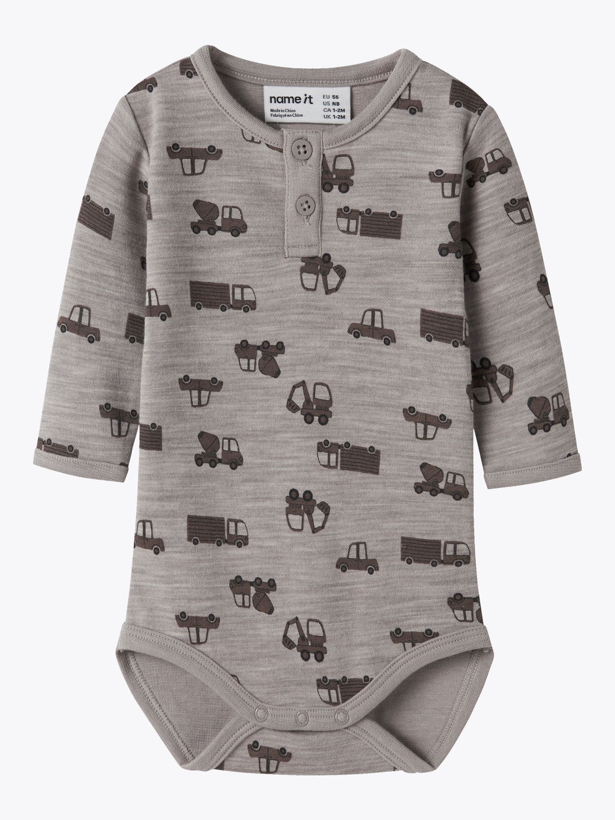 Name It Wuppo Wo/Co Long Sleeve  Body Satellite Machines