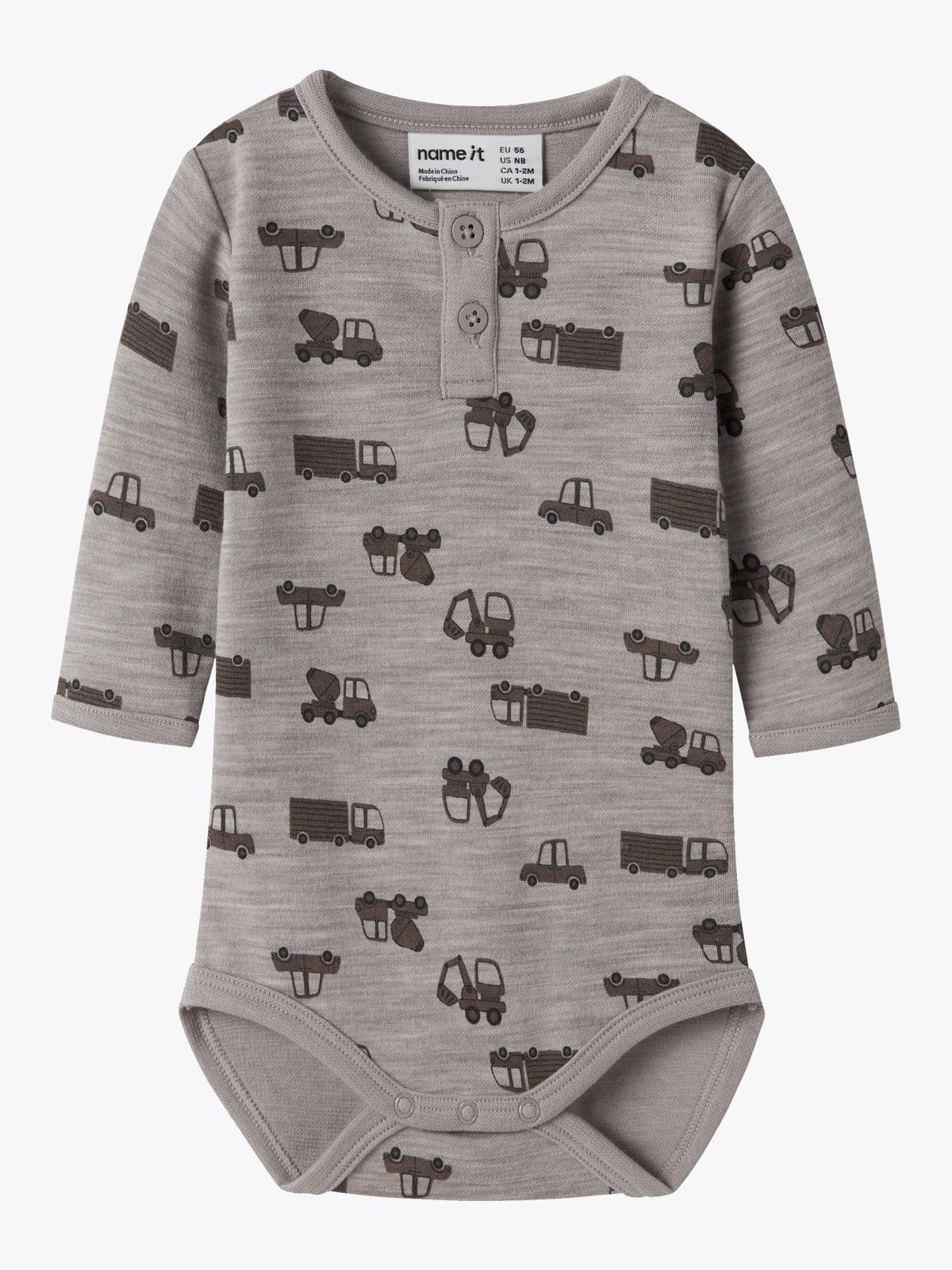 Name It Wuppo Wo/Co Long Sleeve Body Satellite Machines