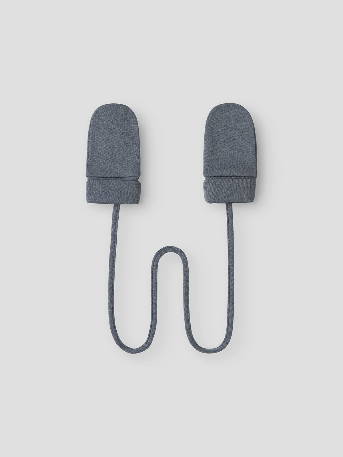Name It Willit Wool Mittens Wo/Thumb Folkstone Gray