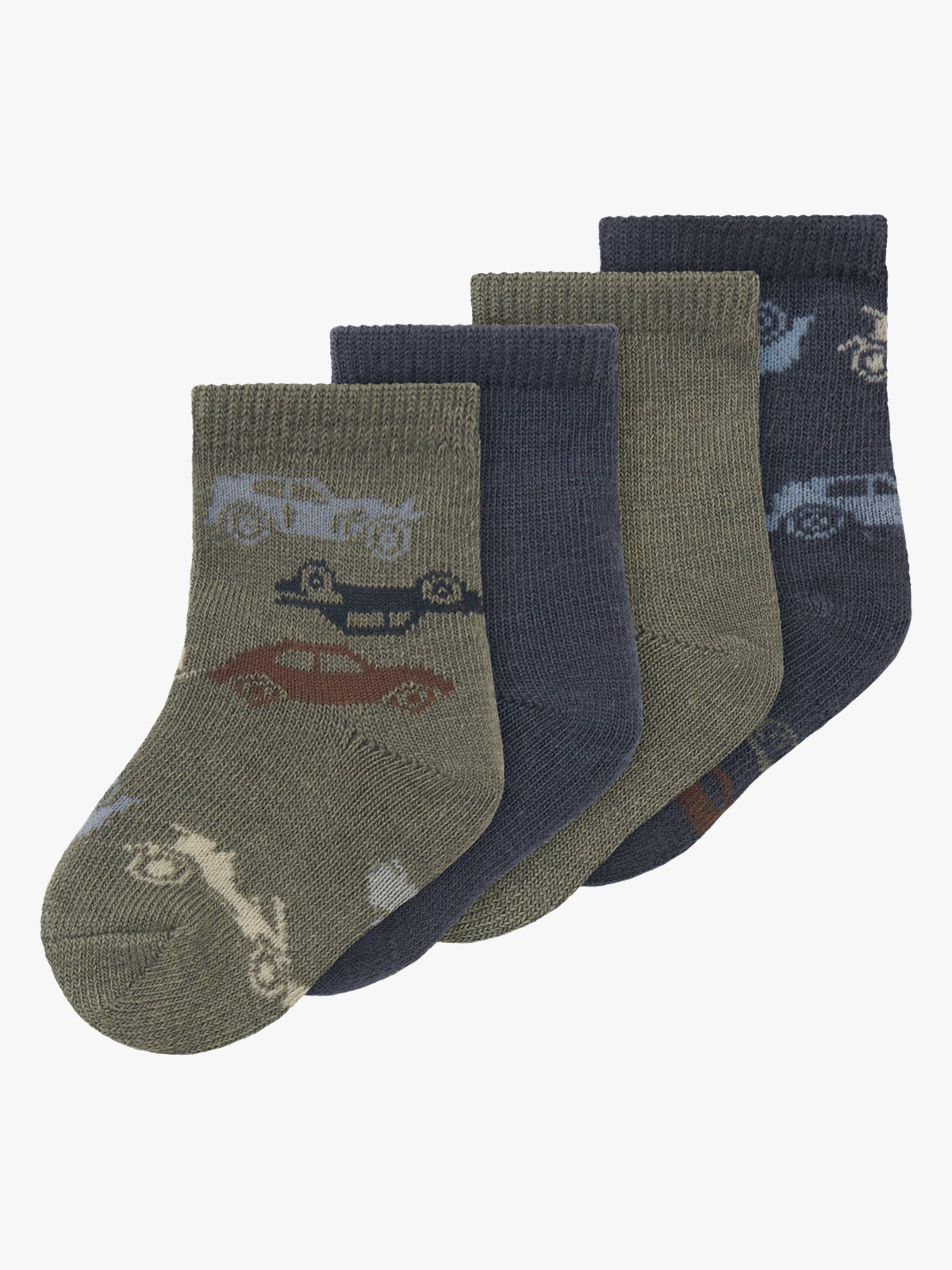 Name It Wak Wool Blend 4 Pack Sock Ombre Blue / Mulled Basil / Ombre