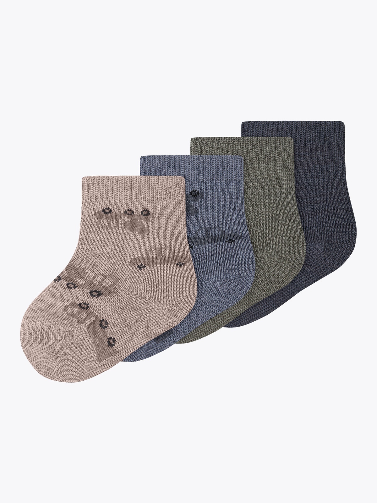 Name It Wak Wool Blend 4 Pack Sock satellite 4p sate jaq+ombre+mulled b+folke jaq