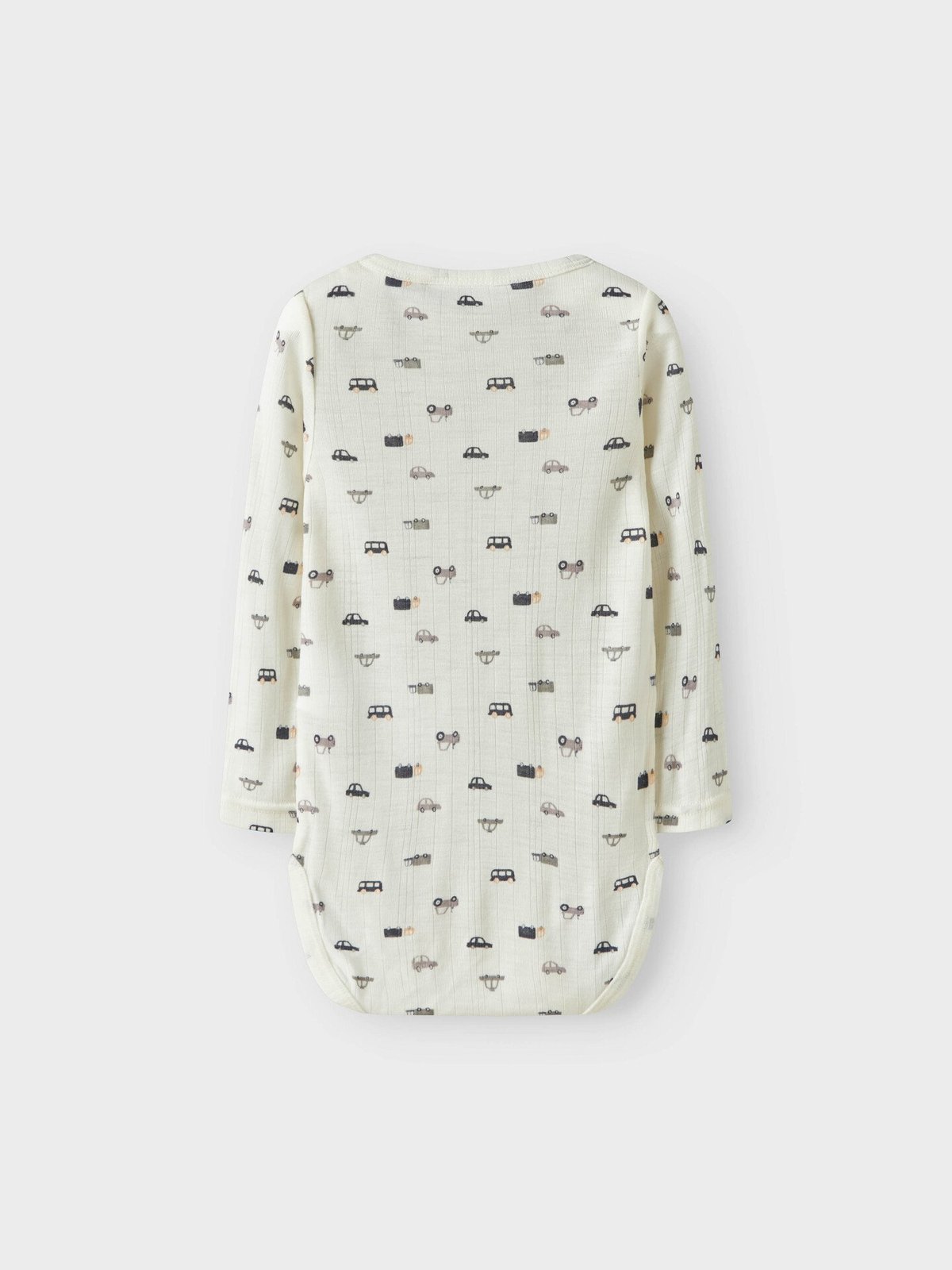 Name It Wang Wool Needle Long Sleeve Body Snow White