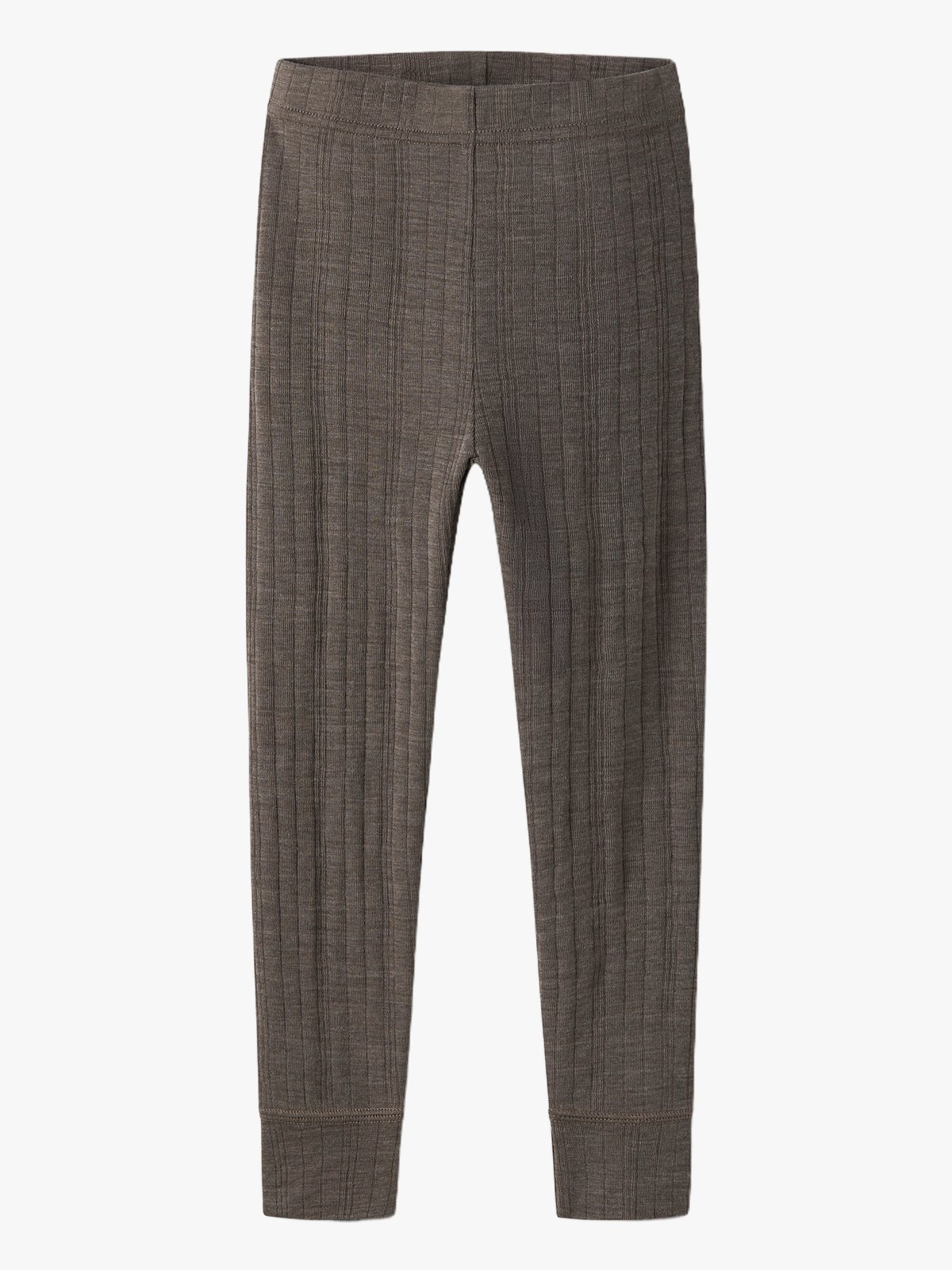 Name It Wang Wool Needle Longjohn Solid Morel
