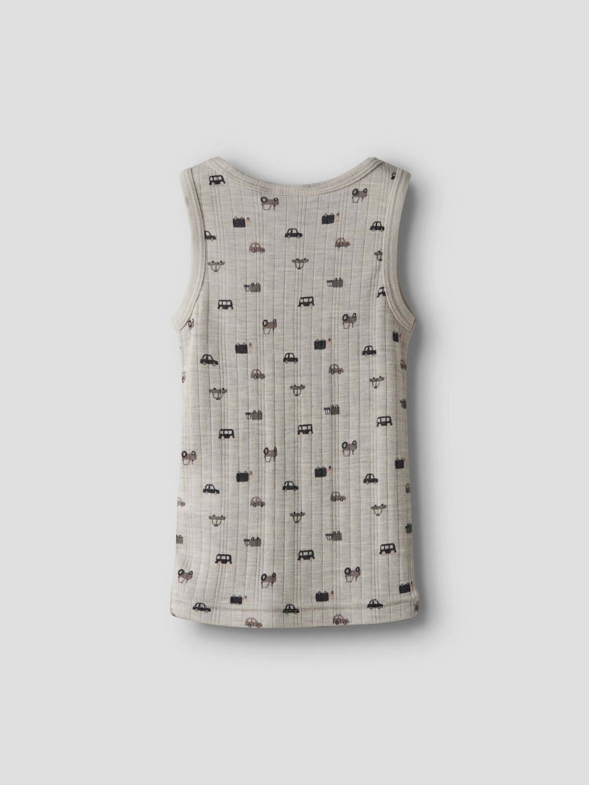 Name It Wang Wool Needle Tank Top Nacreous Cloud