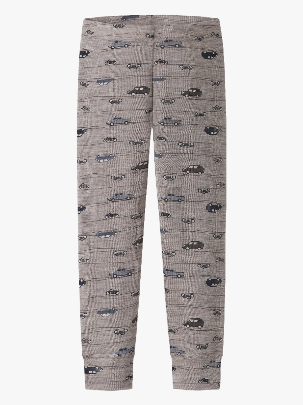 Name It Wang Wool Rib Longjohn All Over Print Satellite