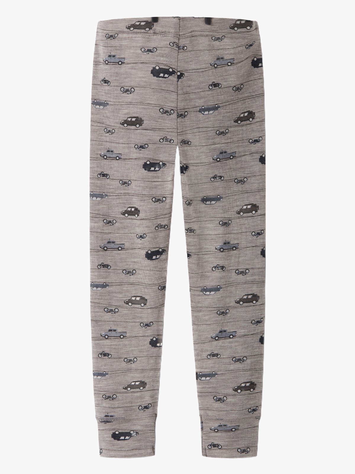 Name It Wang Wool Rib Longjohn All Over Print Satellite