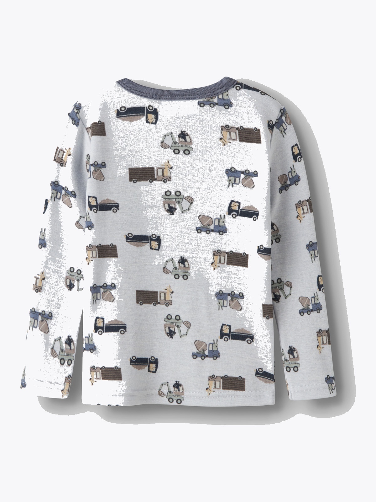 Name It Willit Wool Long Sleeve Top arctic ice animals at work