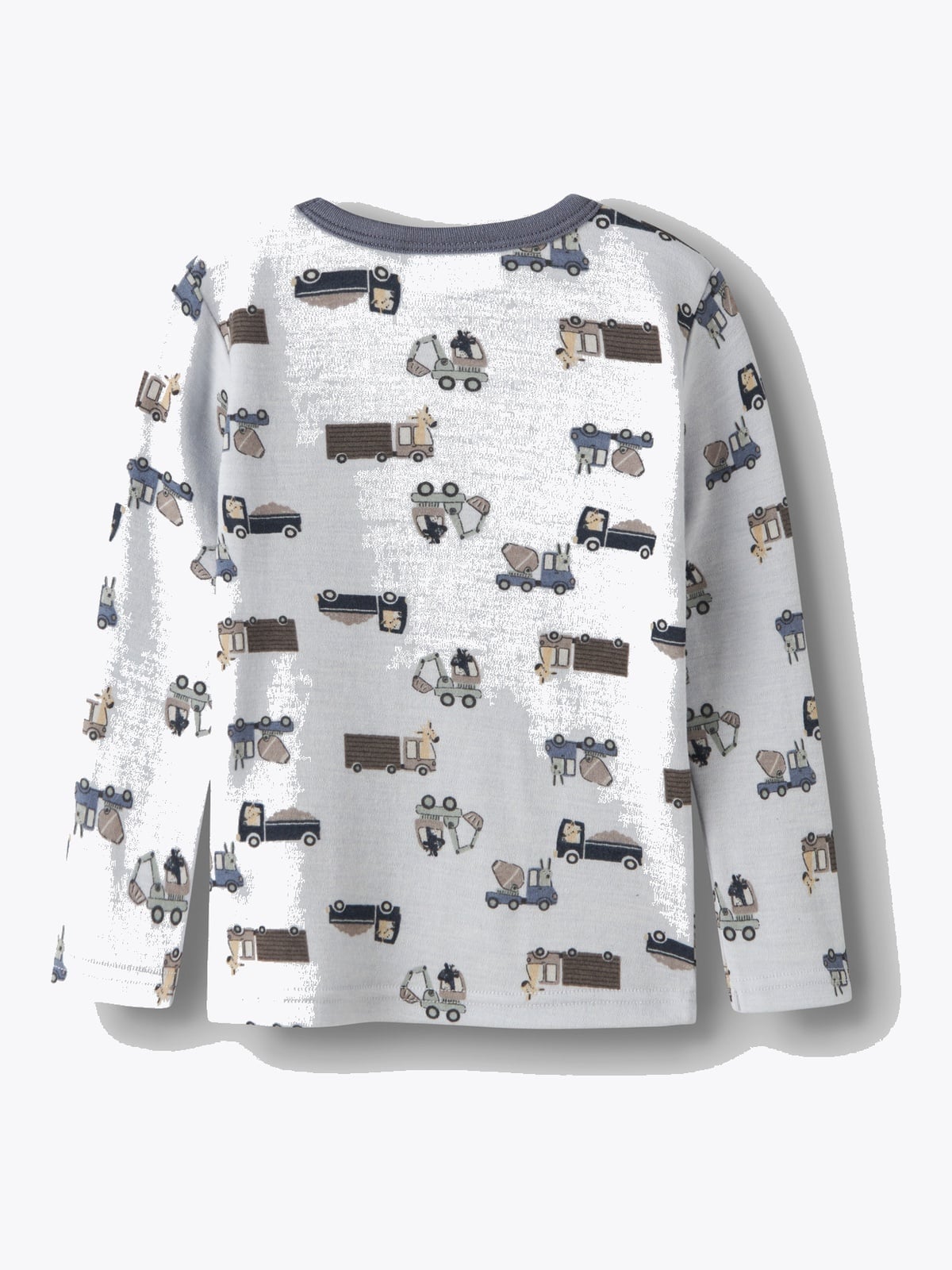 Name It Willit Wool Long Sleeve Top arctic ice animals at work