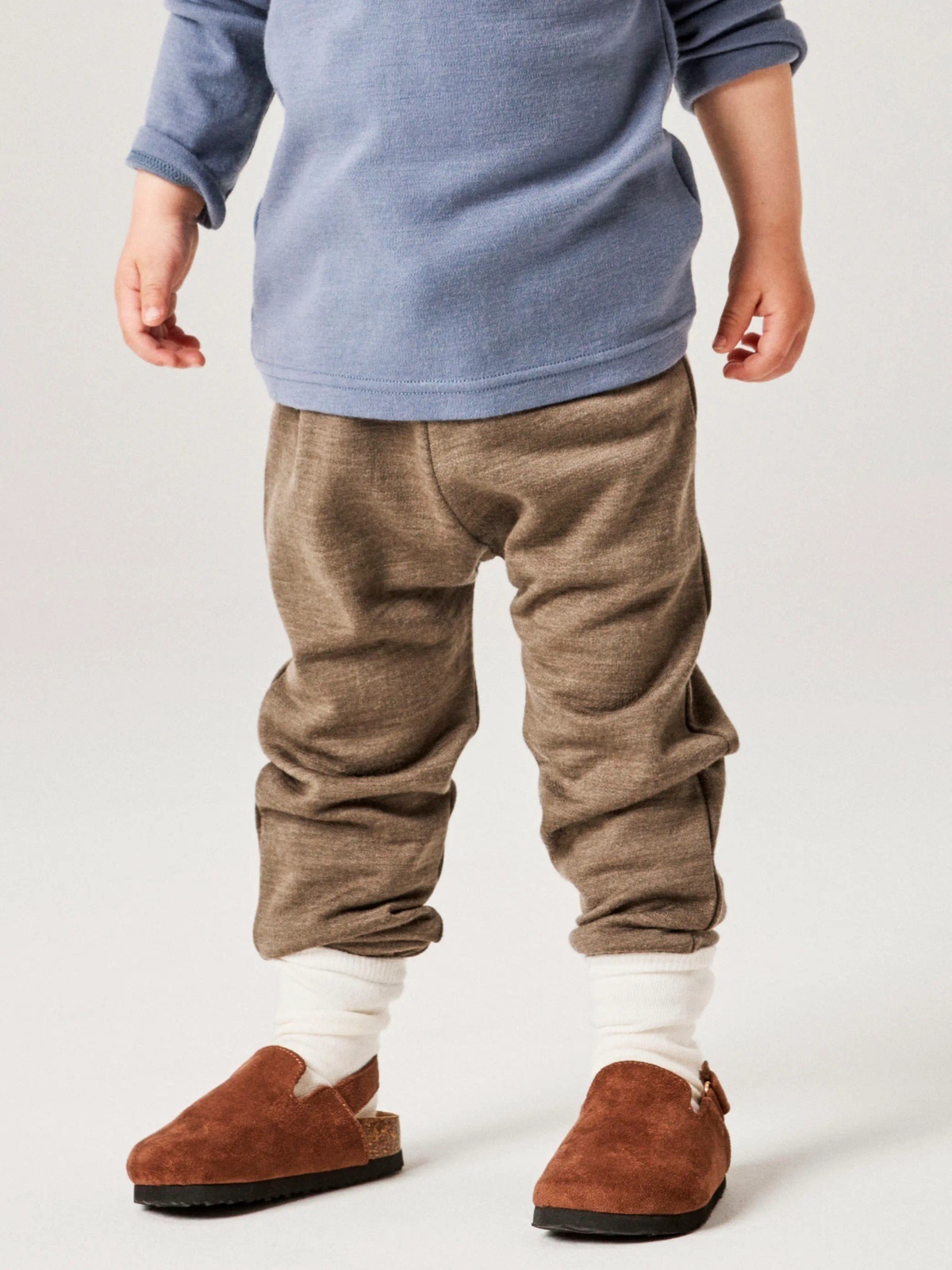 Name It Wesso Wool Sweat Pant Morel