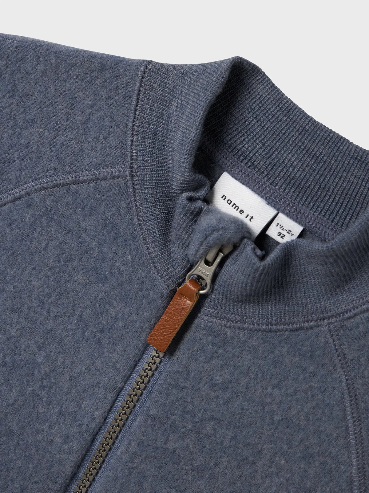 Name It Wmino Wool Brushed Long Sleeve Cardigan Folkstone Gray