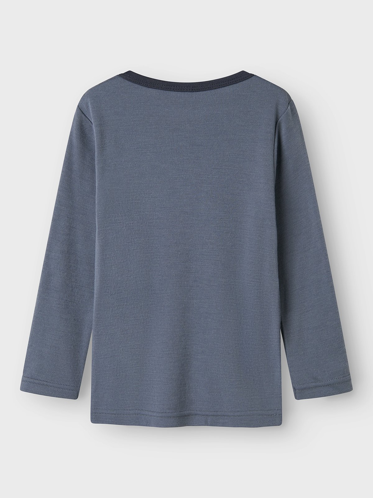 Name It Willow Wool Long Sleeve Top Folkstone Gray
