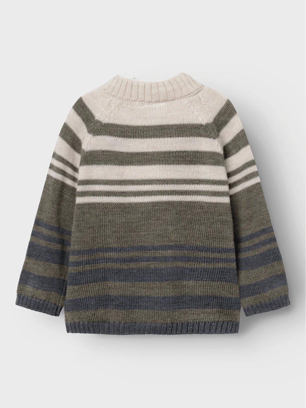 Name It Wriss Wool Long Sleeve Knit Cardigan Mulled Basil